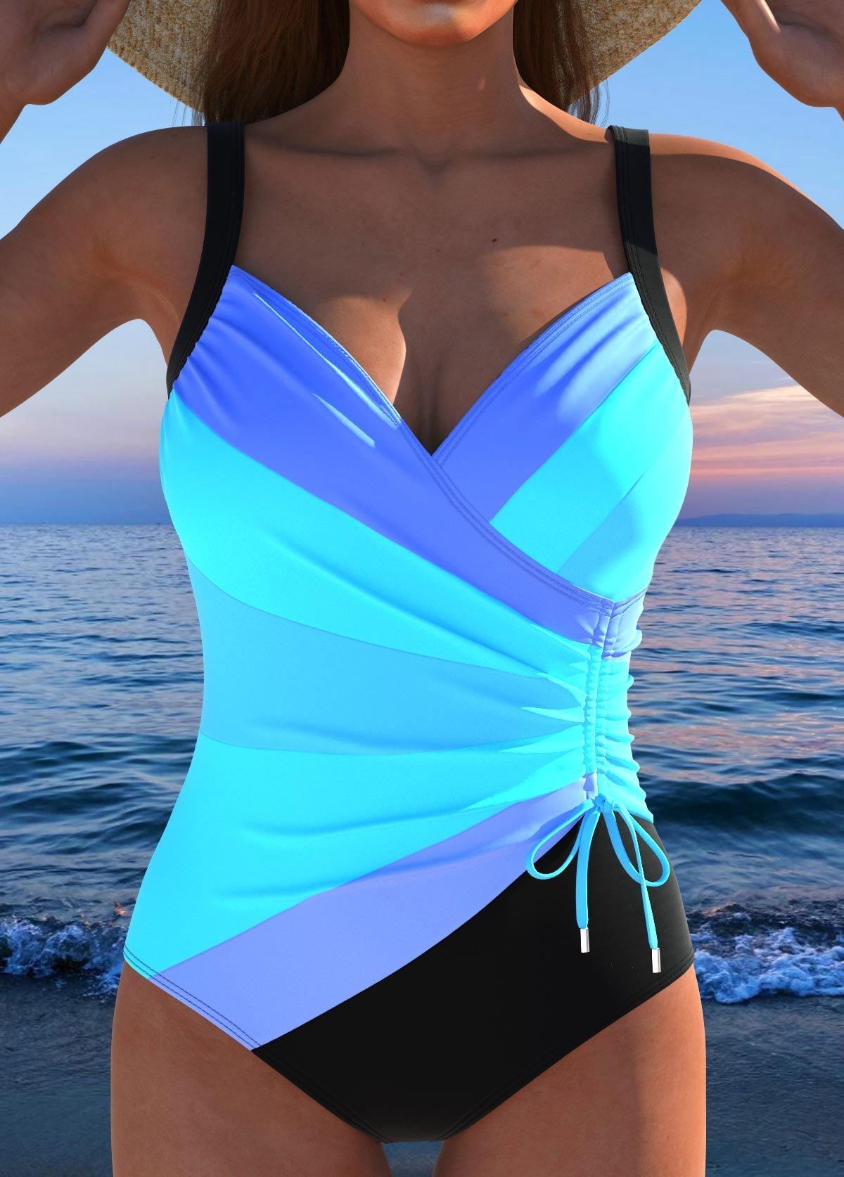 Giorgina | Costume da bagno con stampa colorata