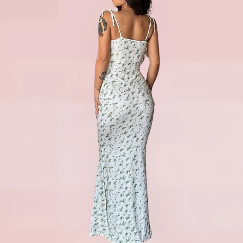Alora - Maxi Blumenkleid