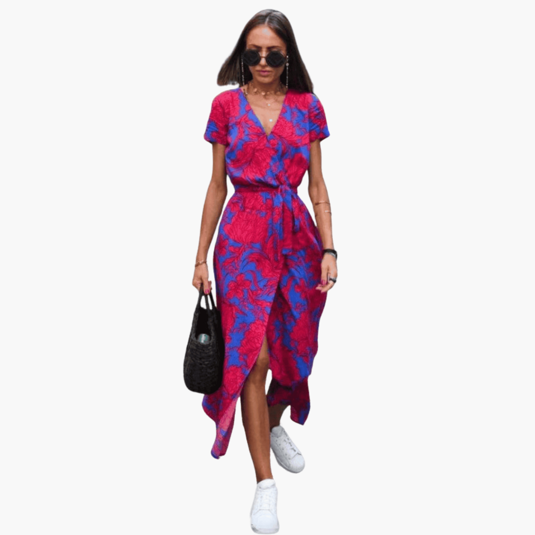 Pauline | Elegant Wrap Kjole