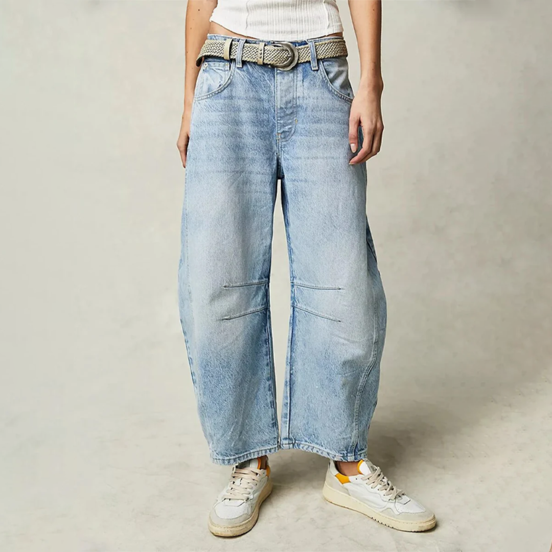 GLORIA™ | JEANS MED VIDDE BEN