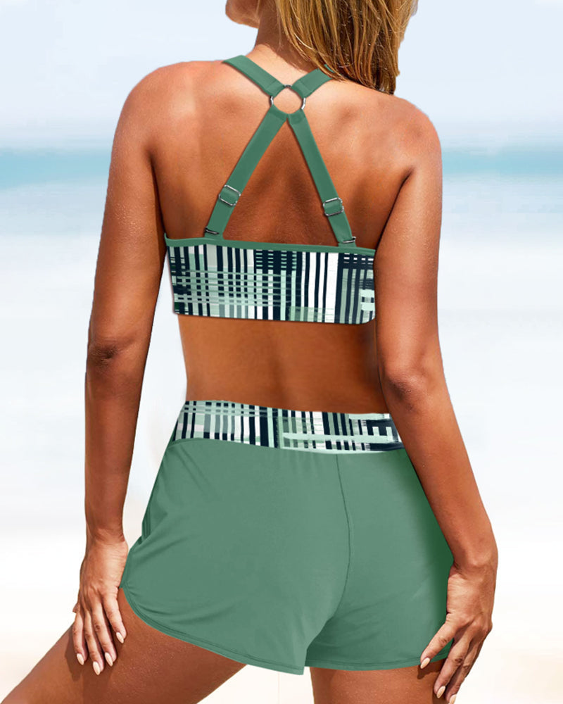 Calogera | Bikini a Vita Alta a Costine