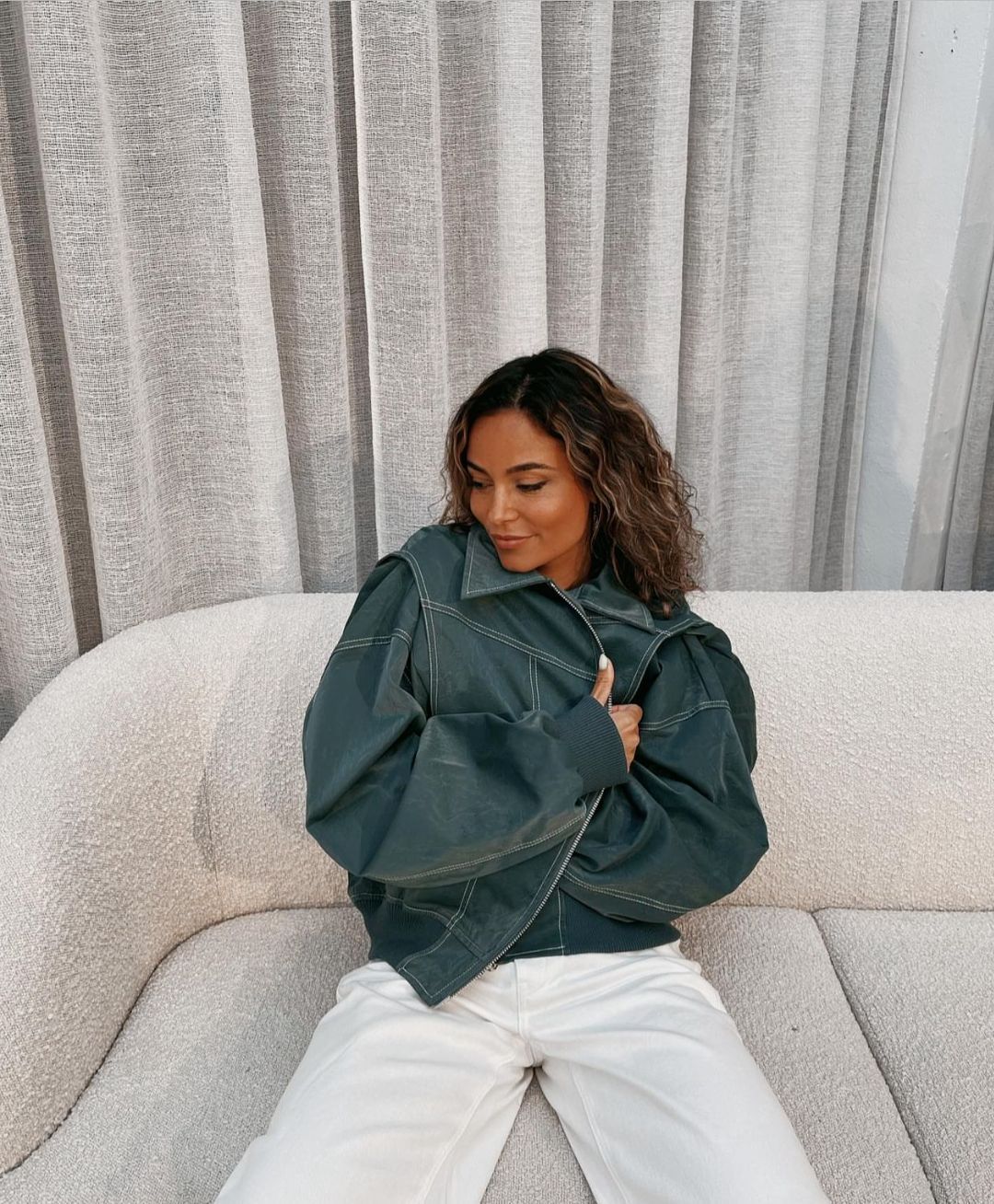 Maia | Stilvolle Bomberjacke