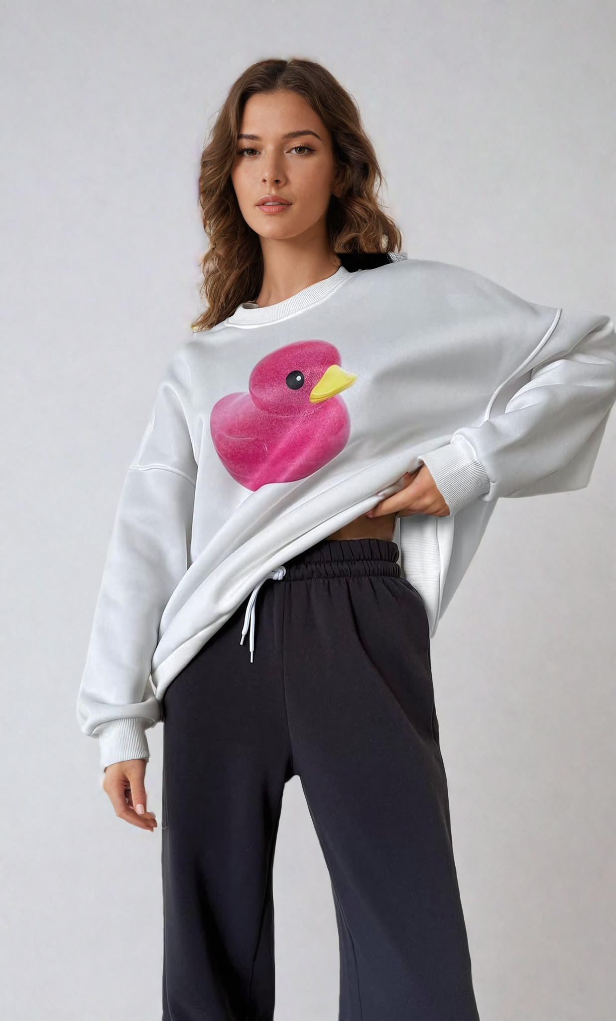 Felpa oversize di Anatra