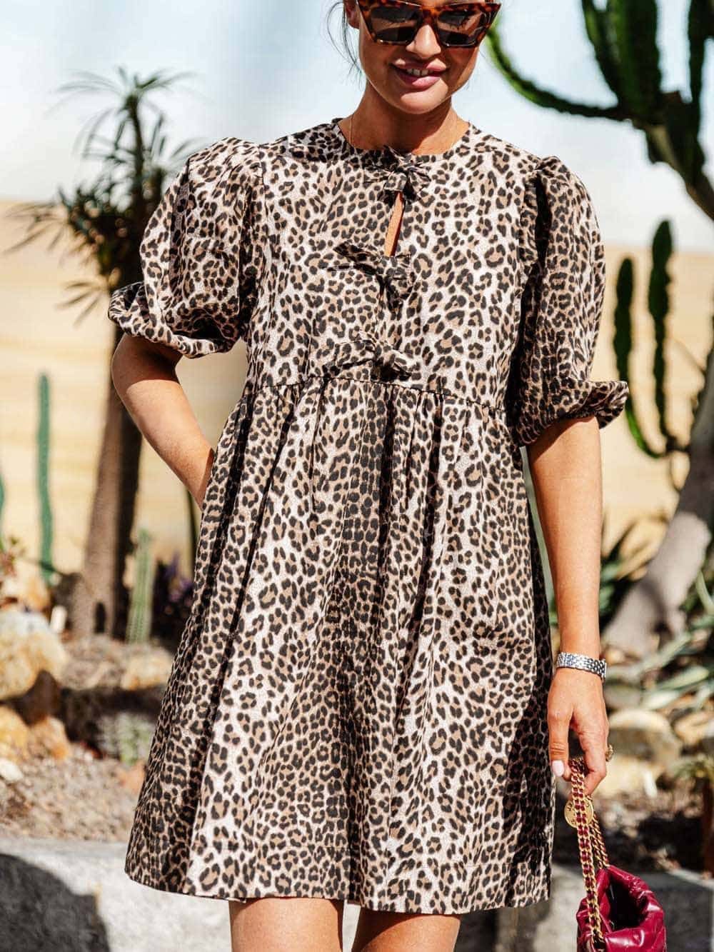 Leoparden | Druckkleid