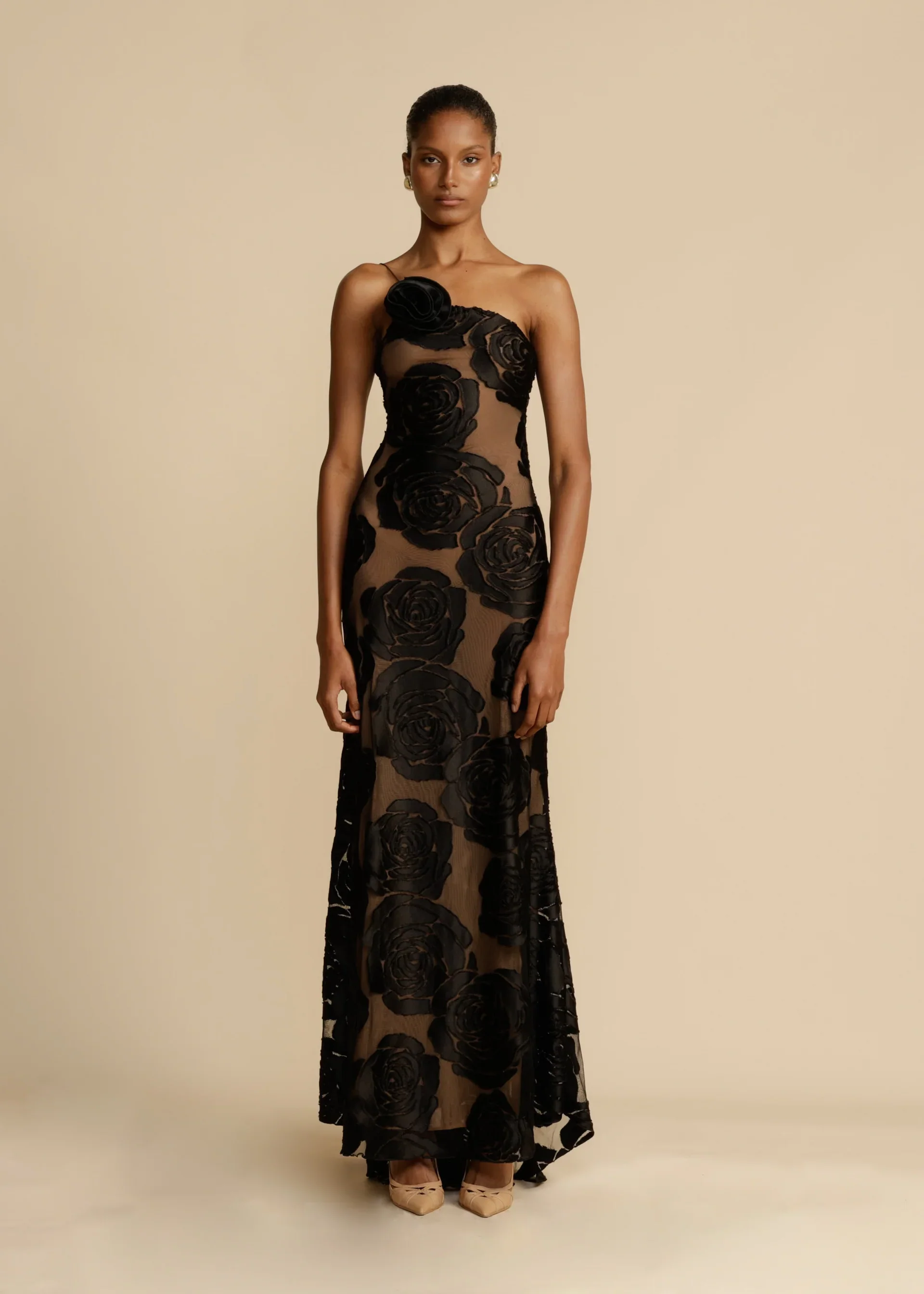 La Sol - Langes Abendkleid ohne Rücken