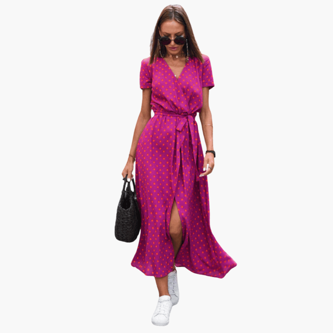 Pauline | Elegant Wrap Kjole