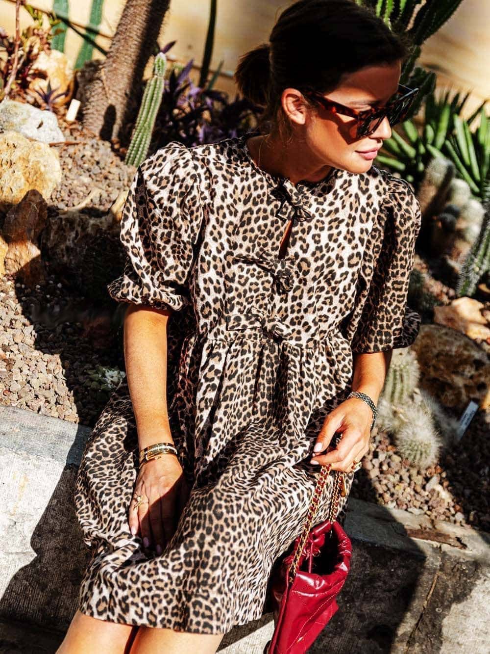 Leopard | Druckkleid