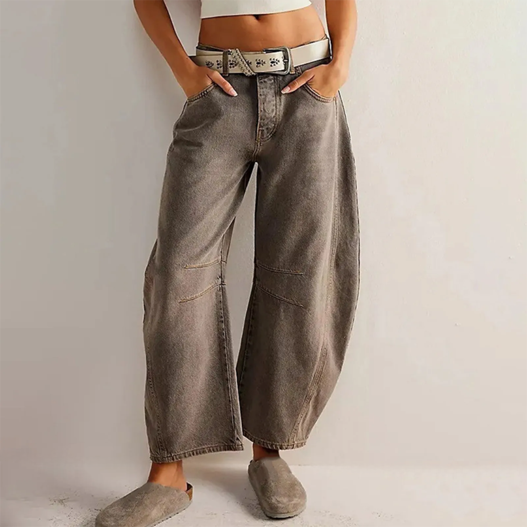 GLORIA™ | JEANS MED VIDDE BEN