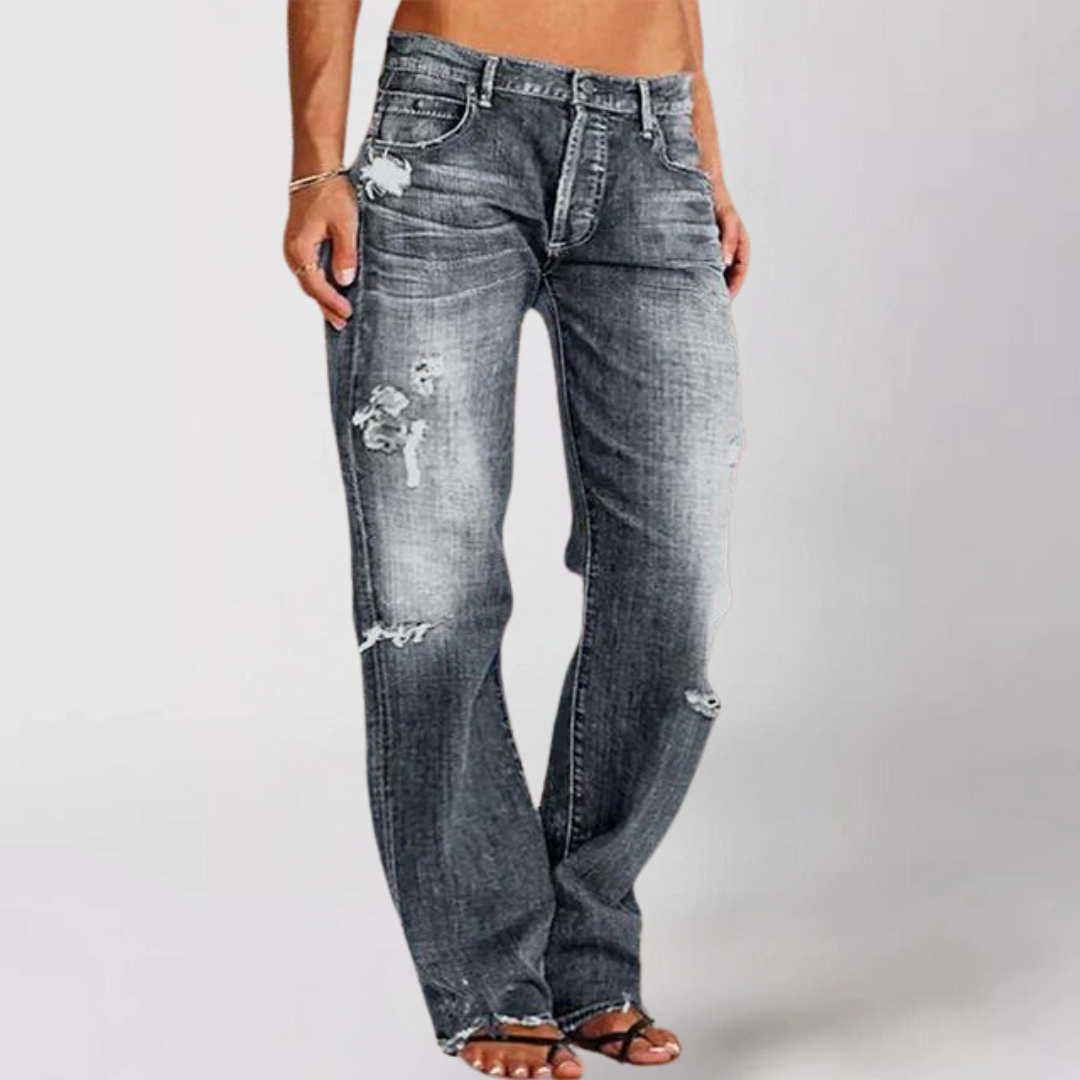 LISA™ | DENIMJEANS MED VIDDE BEN