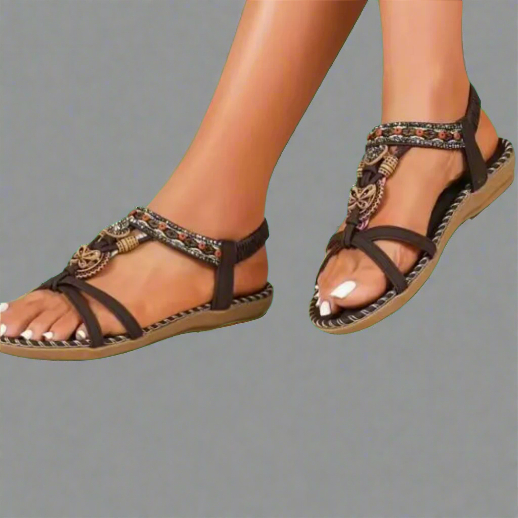 Corinna | Sandali estivi fatti a mano in materiale premium