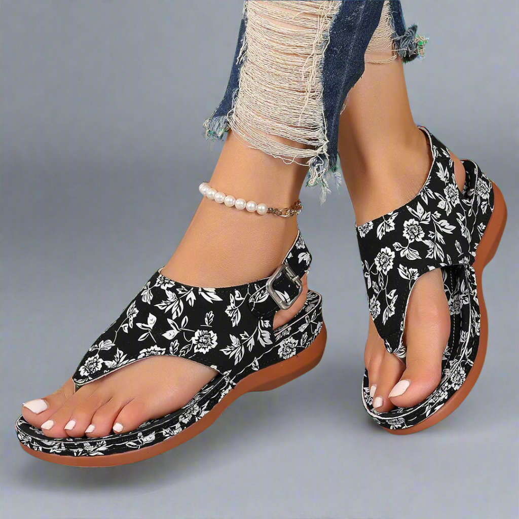 Regine | Sandali Wedge fatti a mano in materiale premium