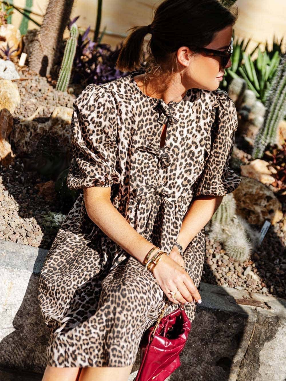 Leoparden | Druckkleid