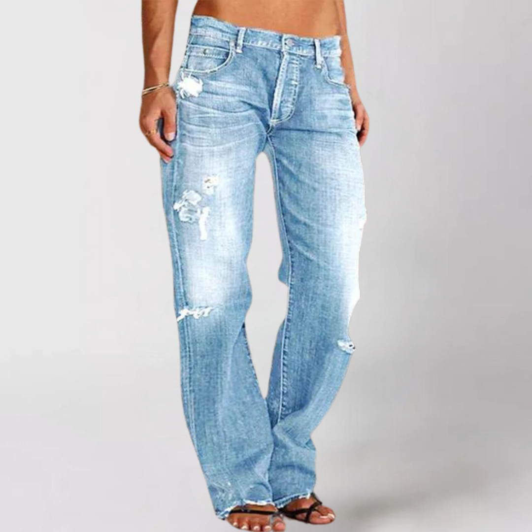 LISA™ | DENIMJEANS MED VIDDE BEN