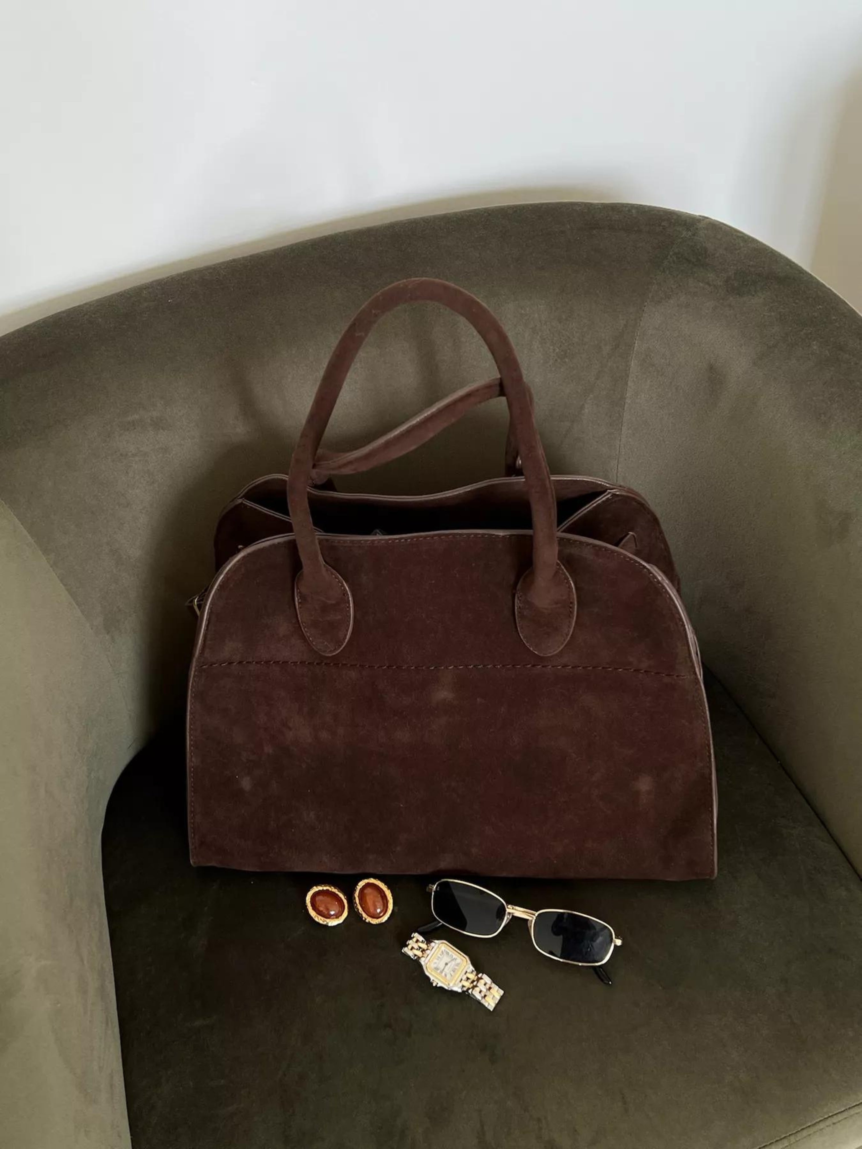Beatrix Wildledertasche