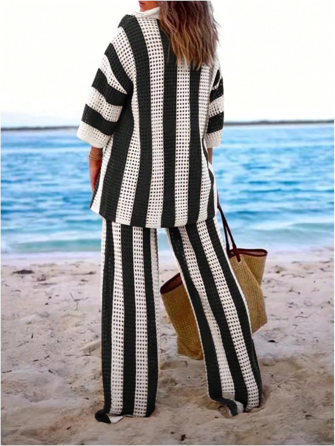 Mira – Striped Knit Set