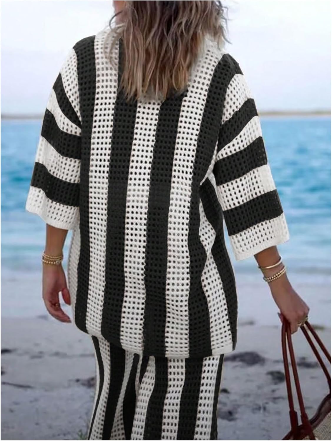 Mira – Striped Knit Set