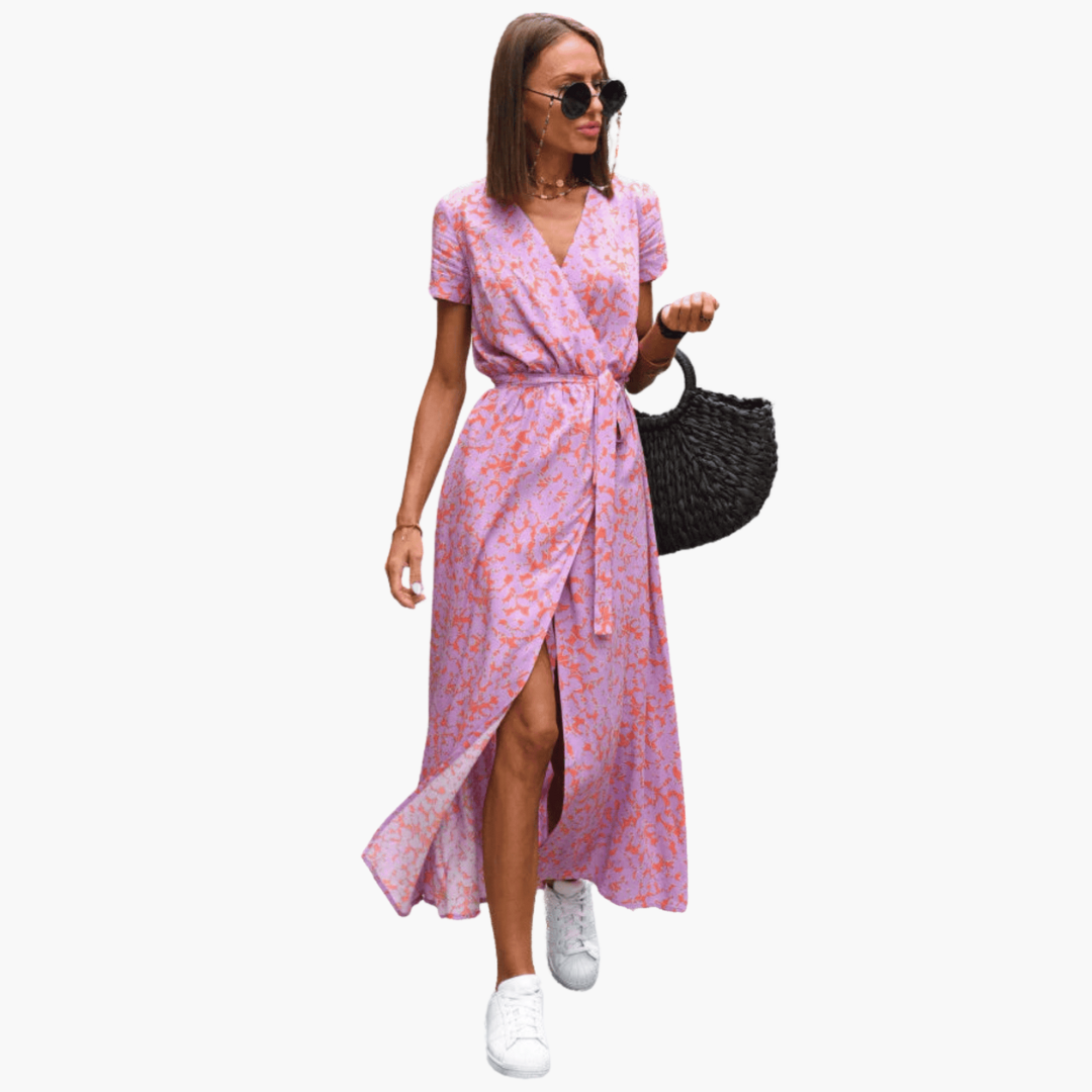 Pauline | Elegant Wrap Kjole