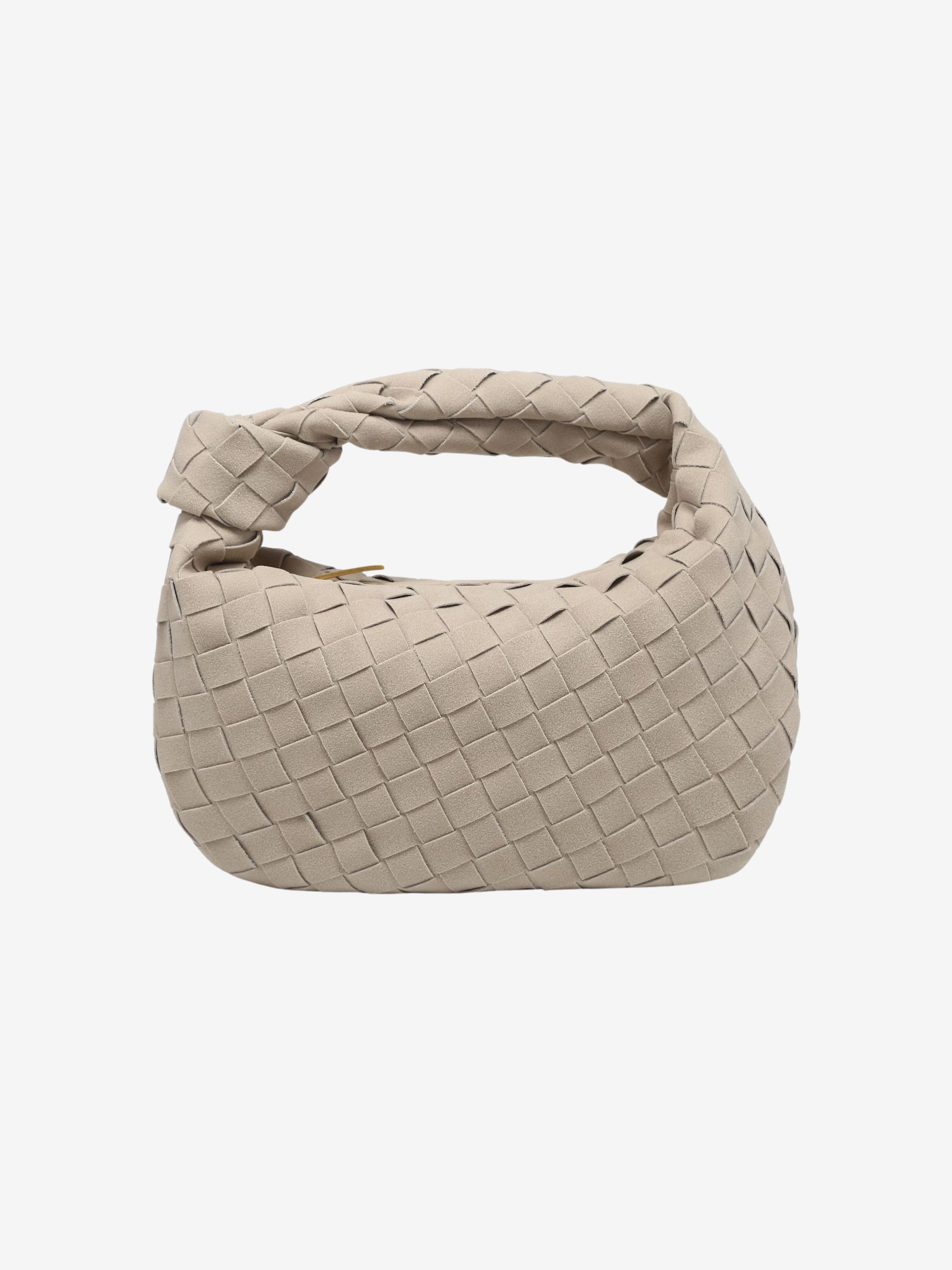 Marigold Geflochtene Mini-Handtasche