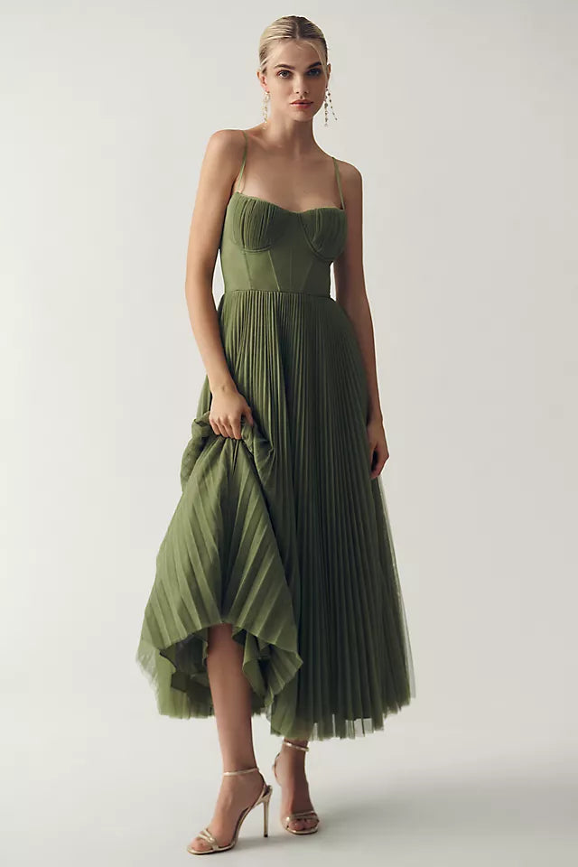 Claire - Plissiertes Tüllkleid