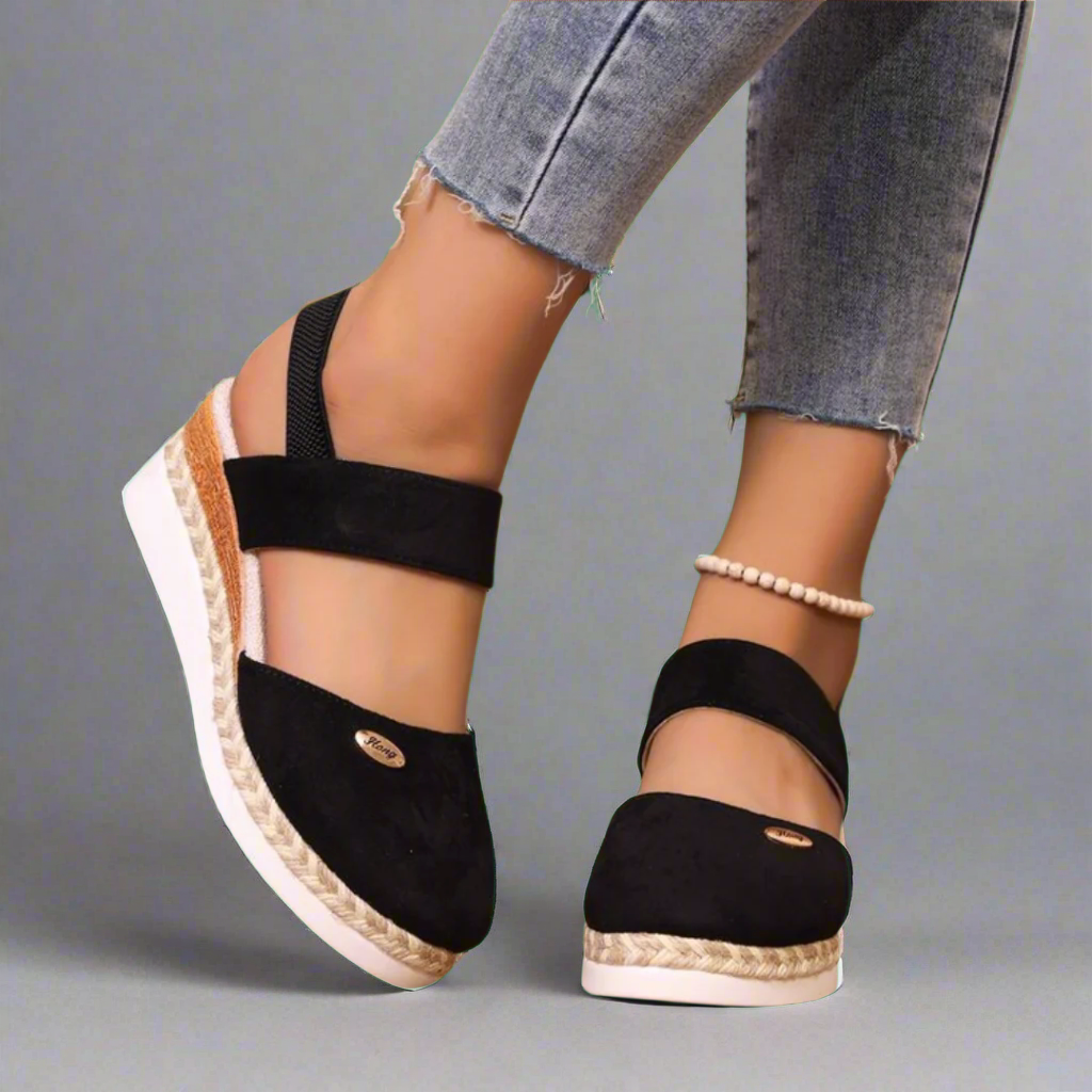 Gerneliese | Eleganti Sandali Ortopedici con Plateau
