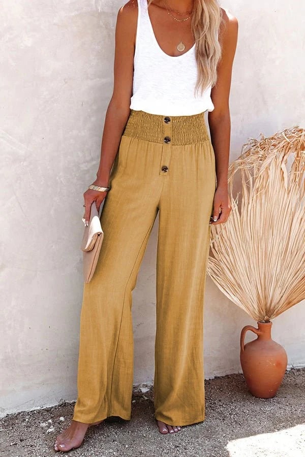 Riana™ - Bequeme Hochtaillierte Hose