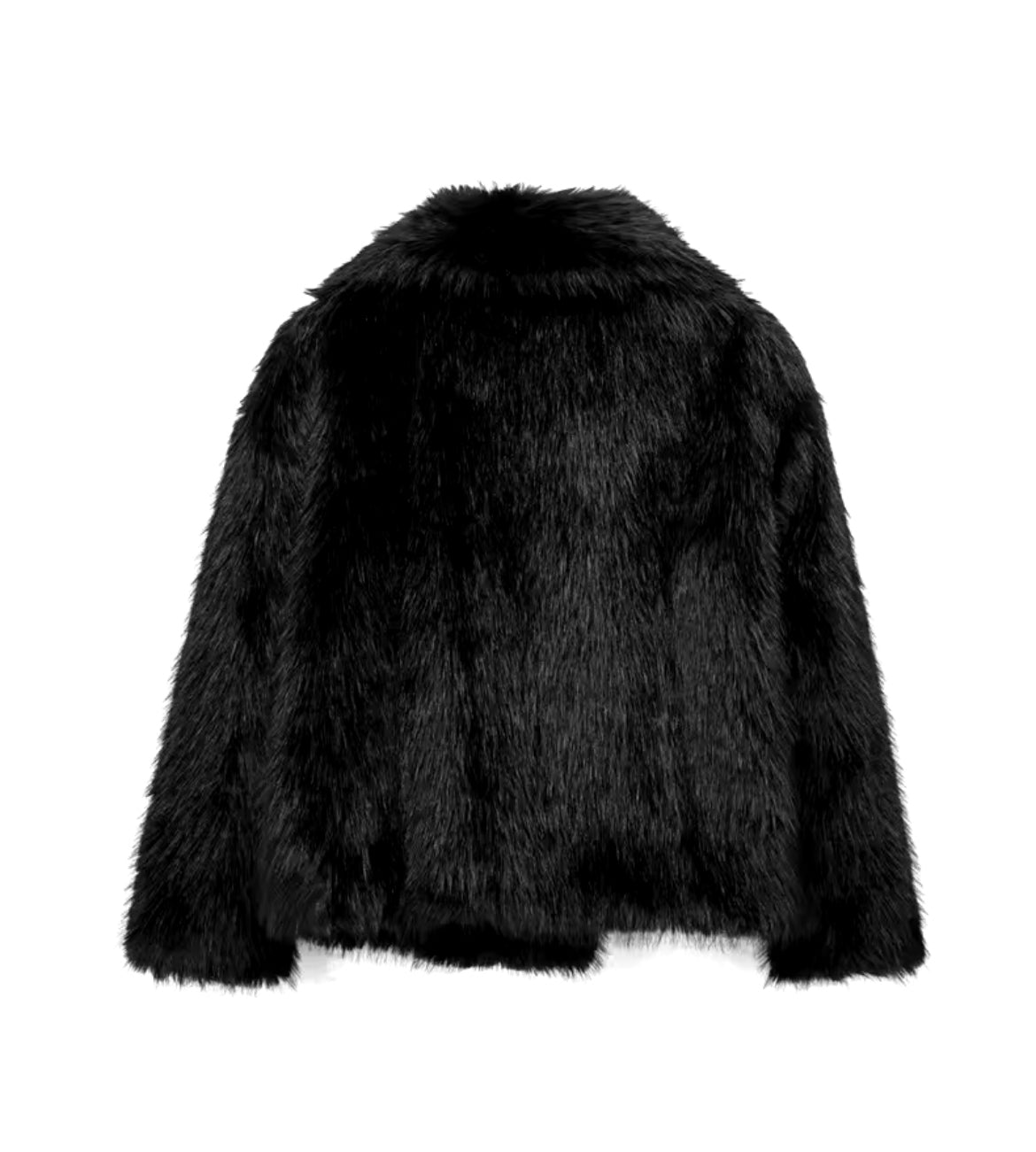 ELVORU - Fur Effect Puffer Coat
