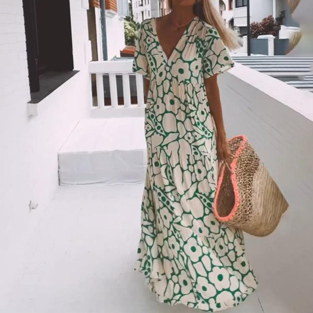 BEATRICE | MAXI KLEID GRÜN