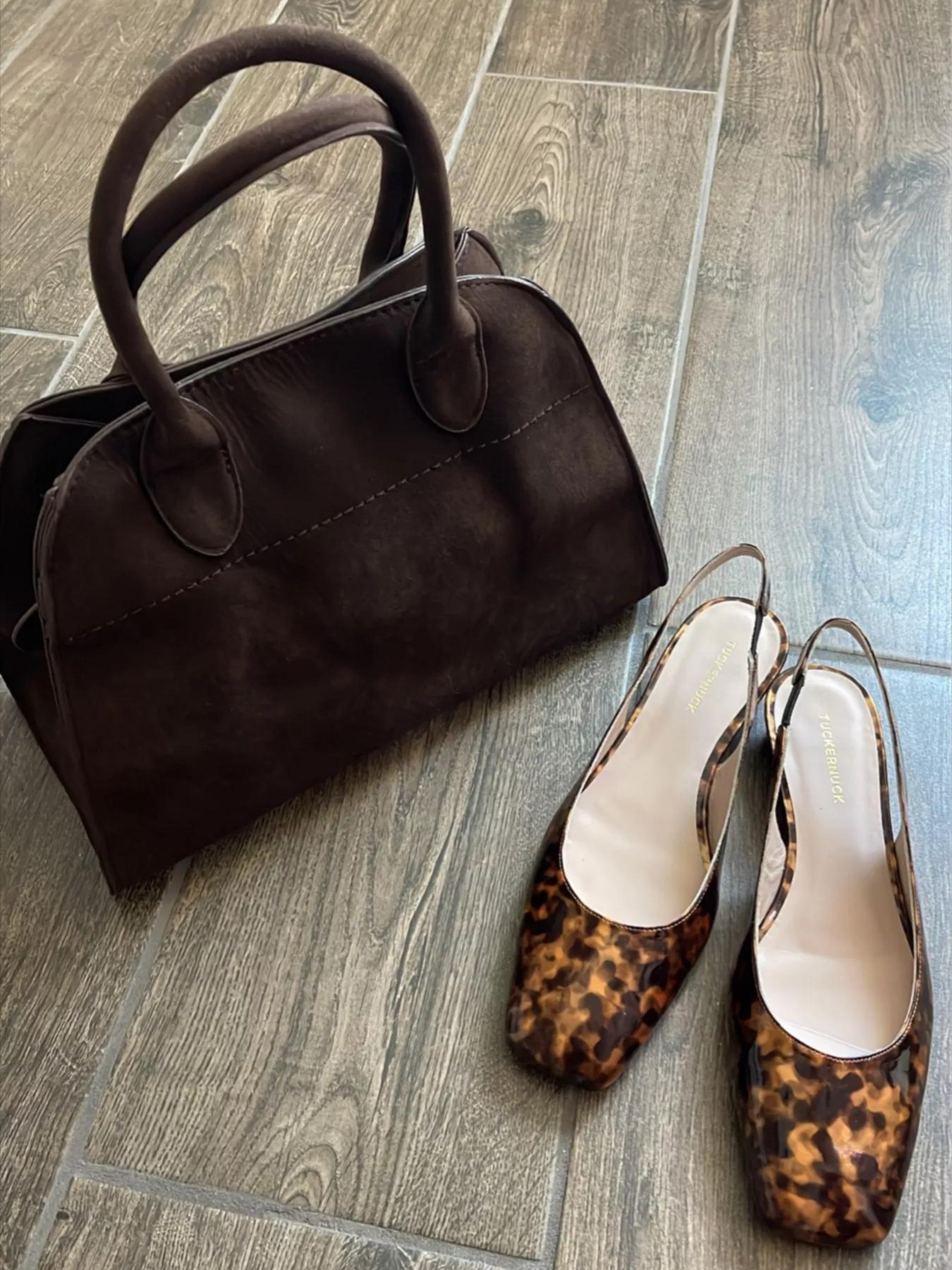 Beatrix Wildledertasche