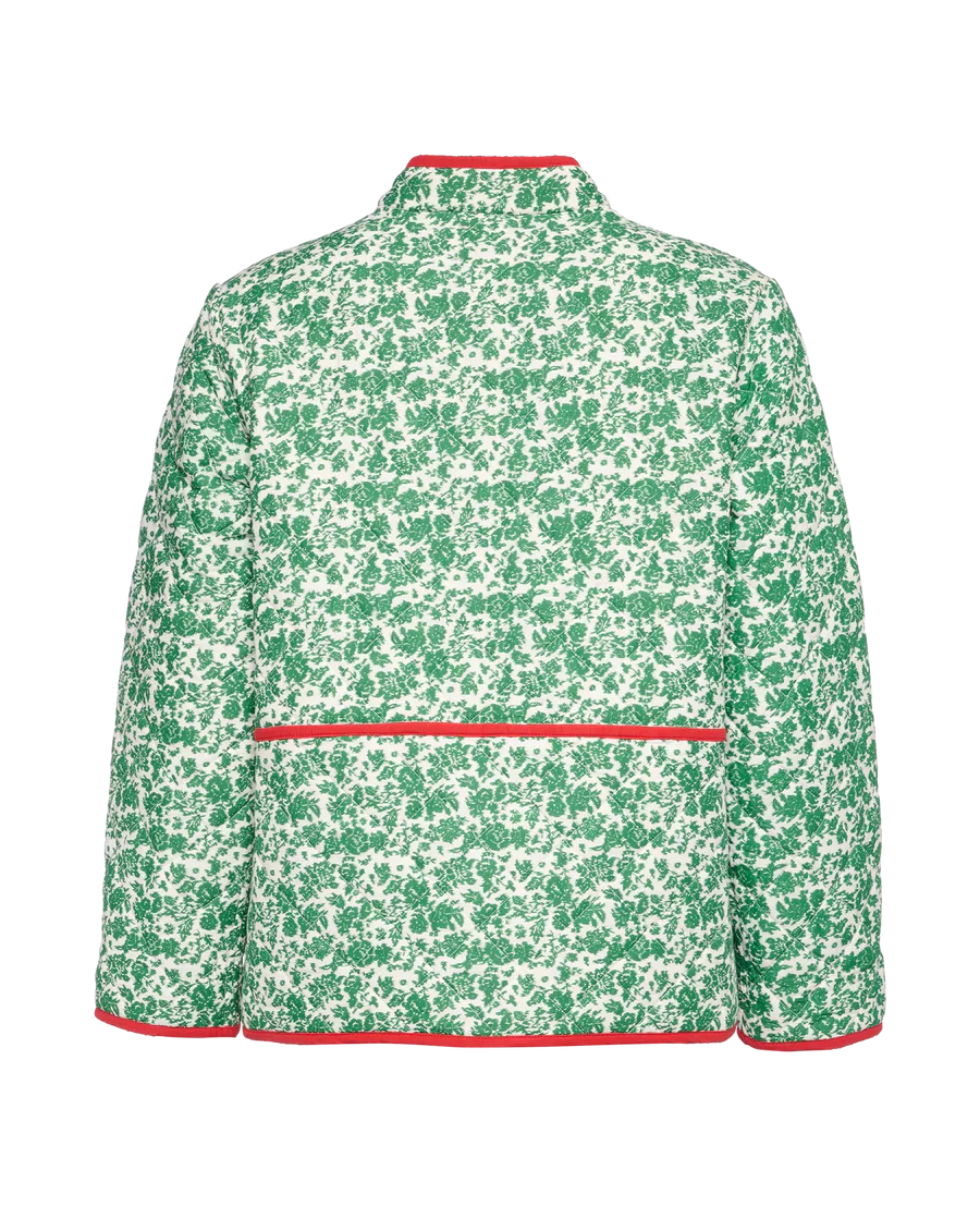 GIACCA PATCHWORK CON STAMPA FLOREALE DI AMY