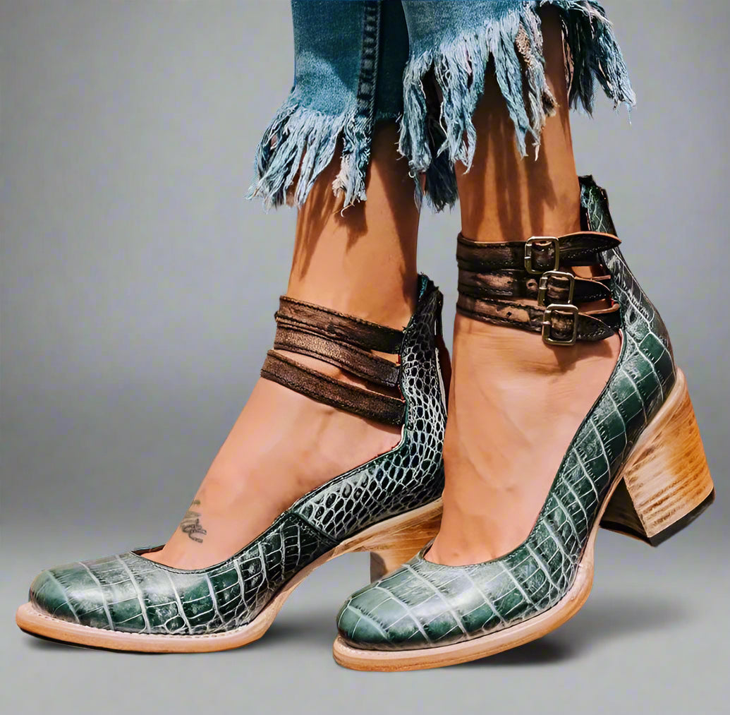 Alwine | Pump Vintage per un Comfort Elegante