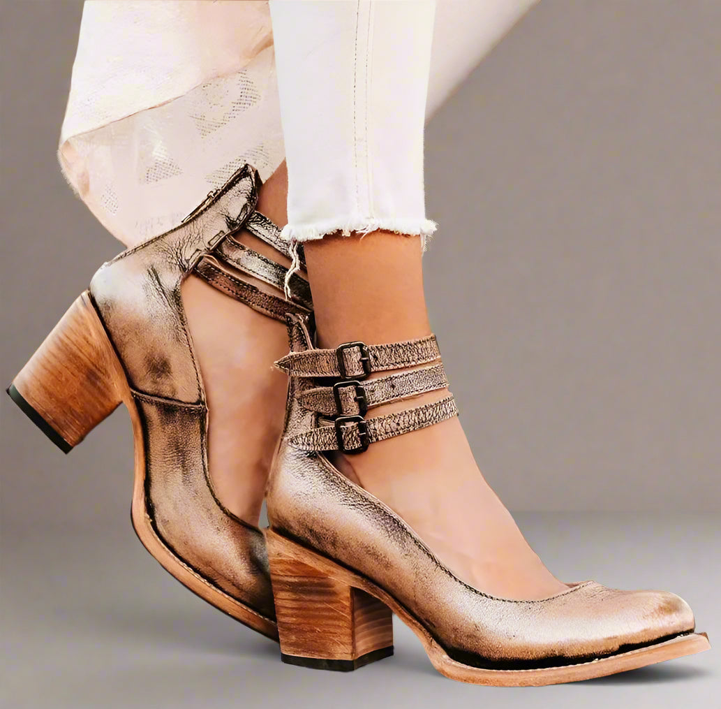 Alwine | Pump Vintage per un Comfort Elegante