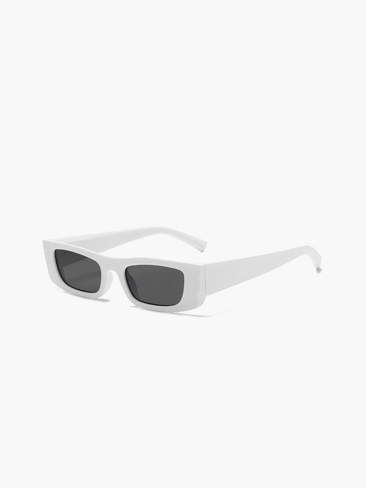 Cleo - Weiße stilvolle Sonnenbrille