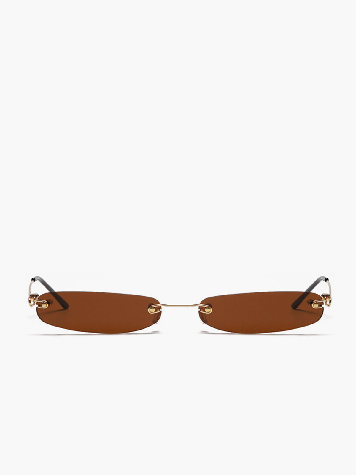 Herbst - Randlose Retro-Sonnenbrille