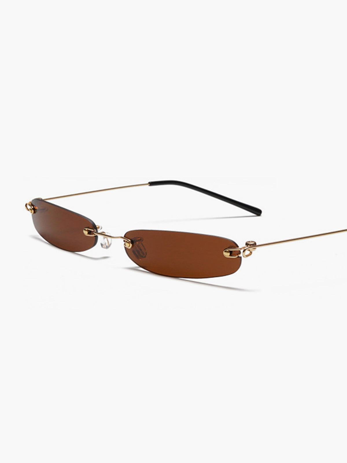 Herbst - Randlose Retro-Sonnenbrille