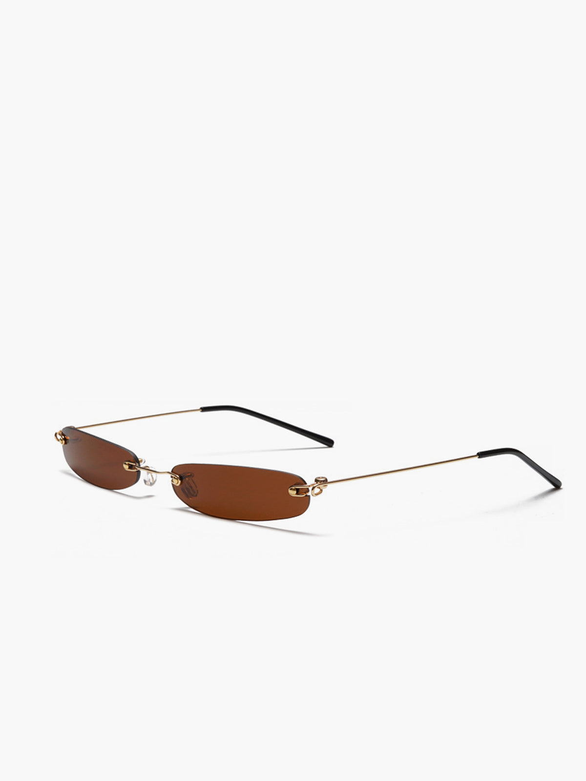 Herbst - Randlose Retro-Sonnenbrille