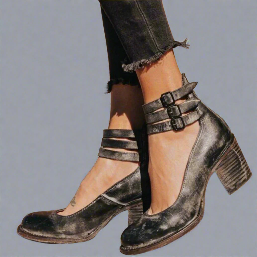 Alwine | Pump Vintage per un Comfort Elegante