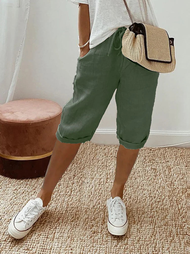 EMMA™ - Baumwoll-Leinen Hosen für Damen