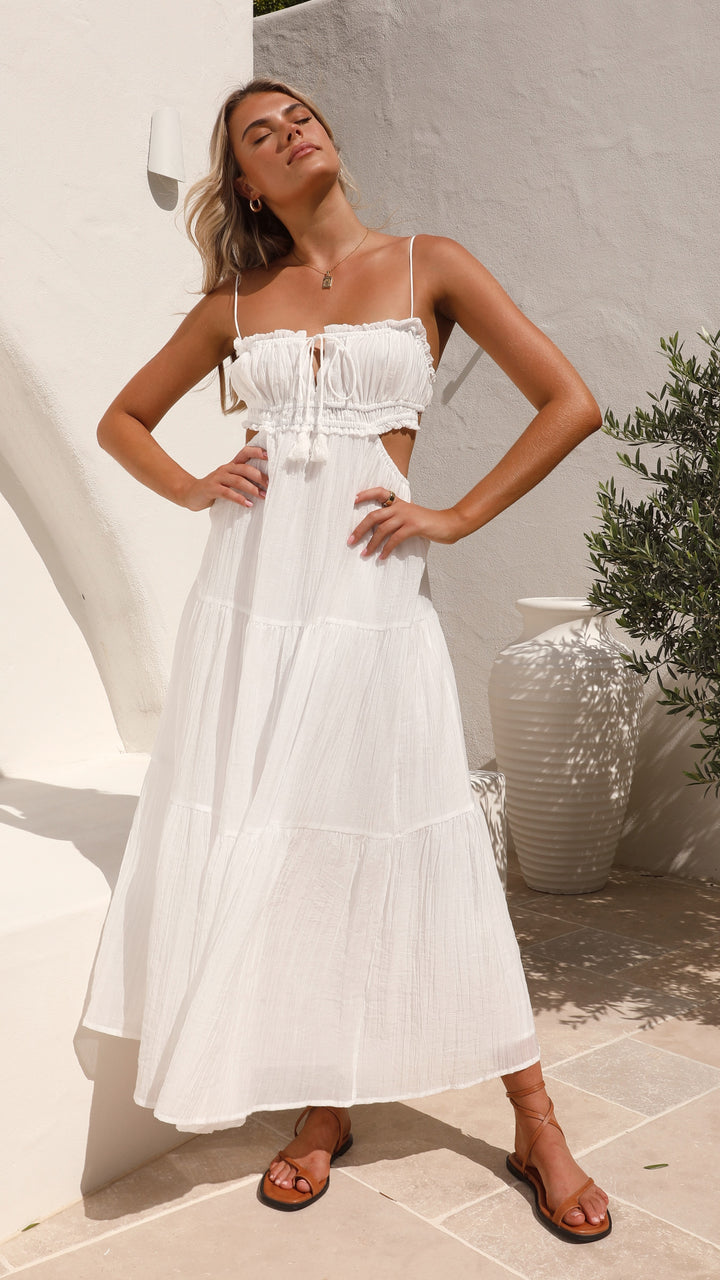 Ada - Midi-Kleid mit Trägern