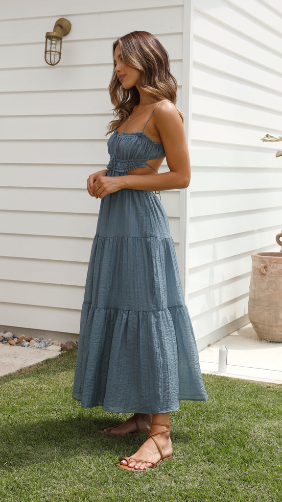 Ada - Midi-Kleid mit Trägern