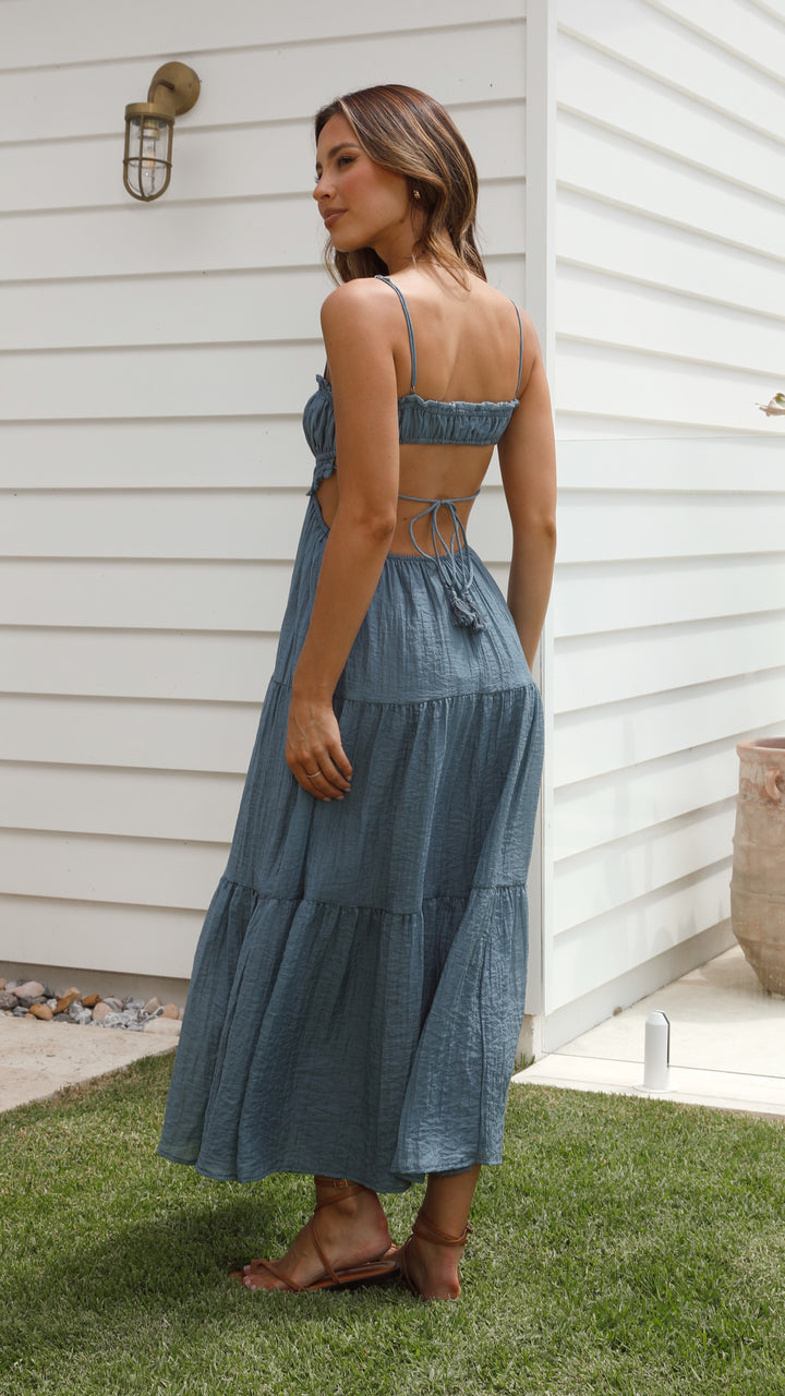 Ada - Midi-Kleid mit Trägern