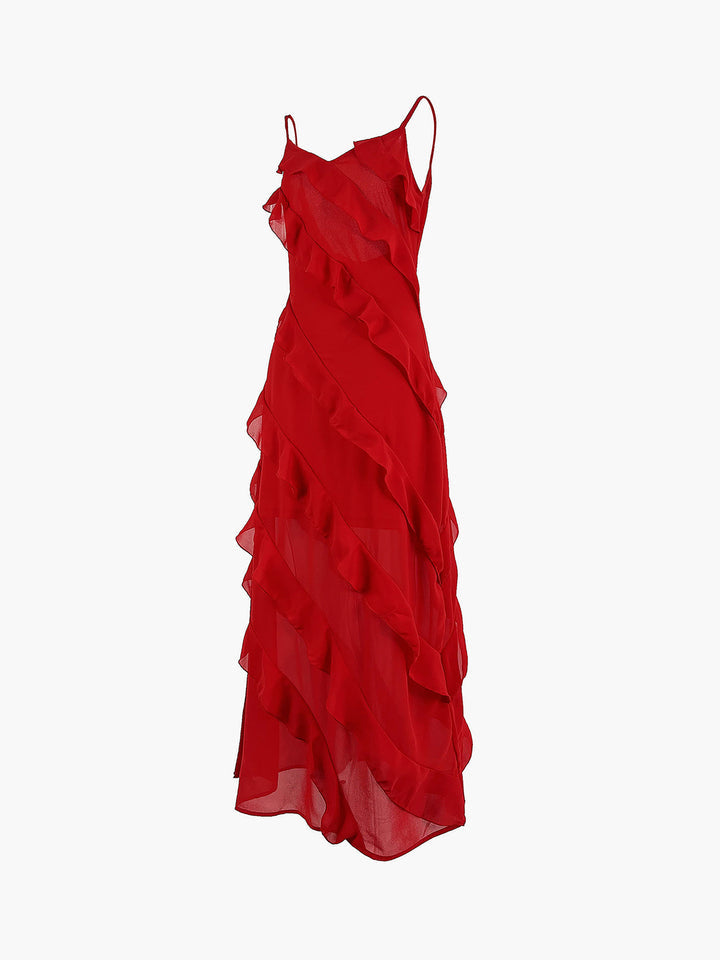 ROSARIA | ELEGANTES KLEID MIT RÜSCHEN