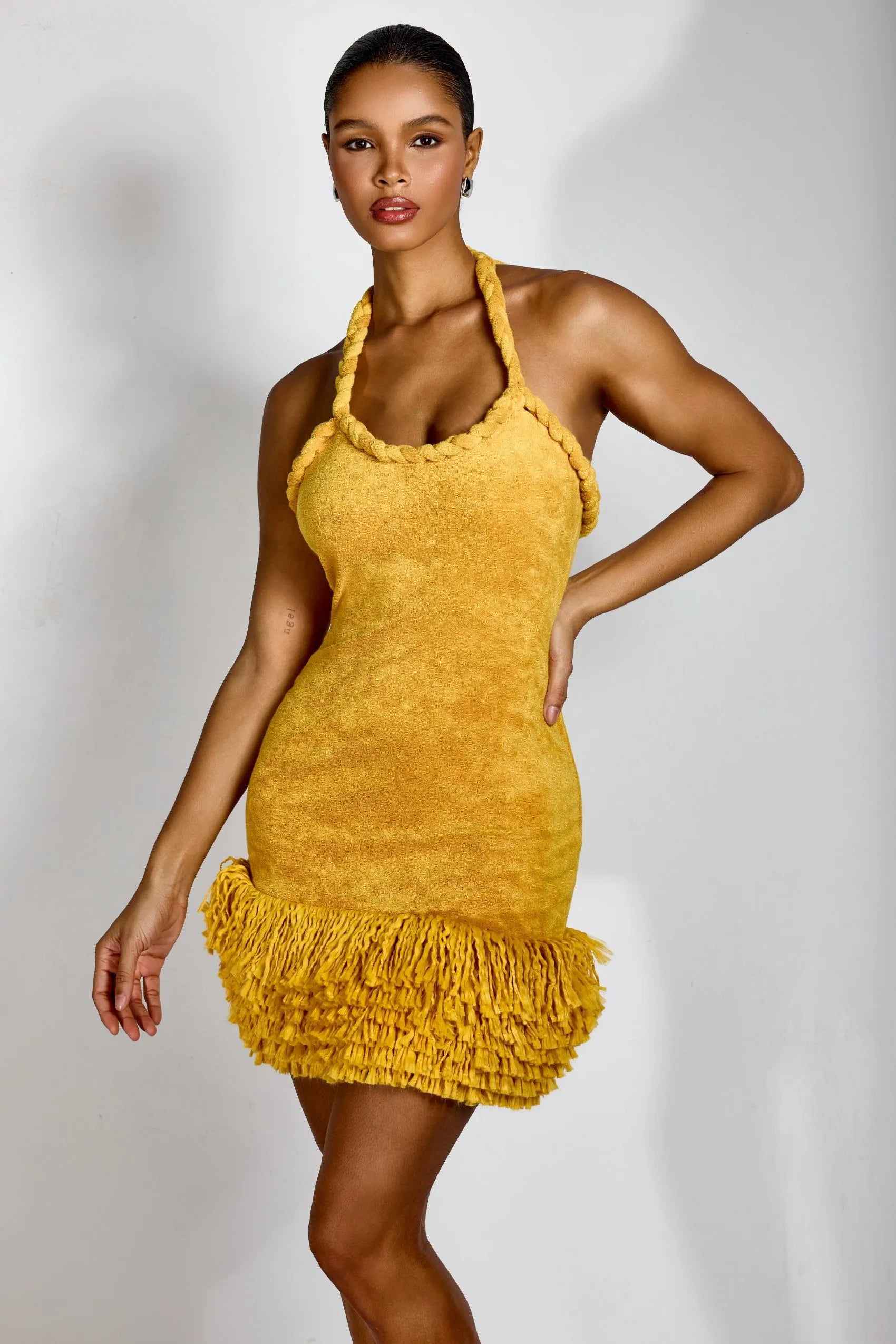 AZURA - Halter Mini Dress