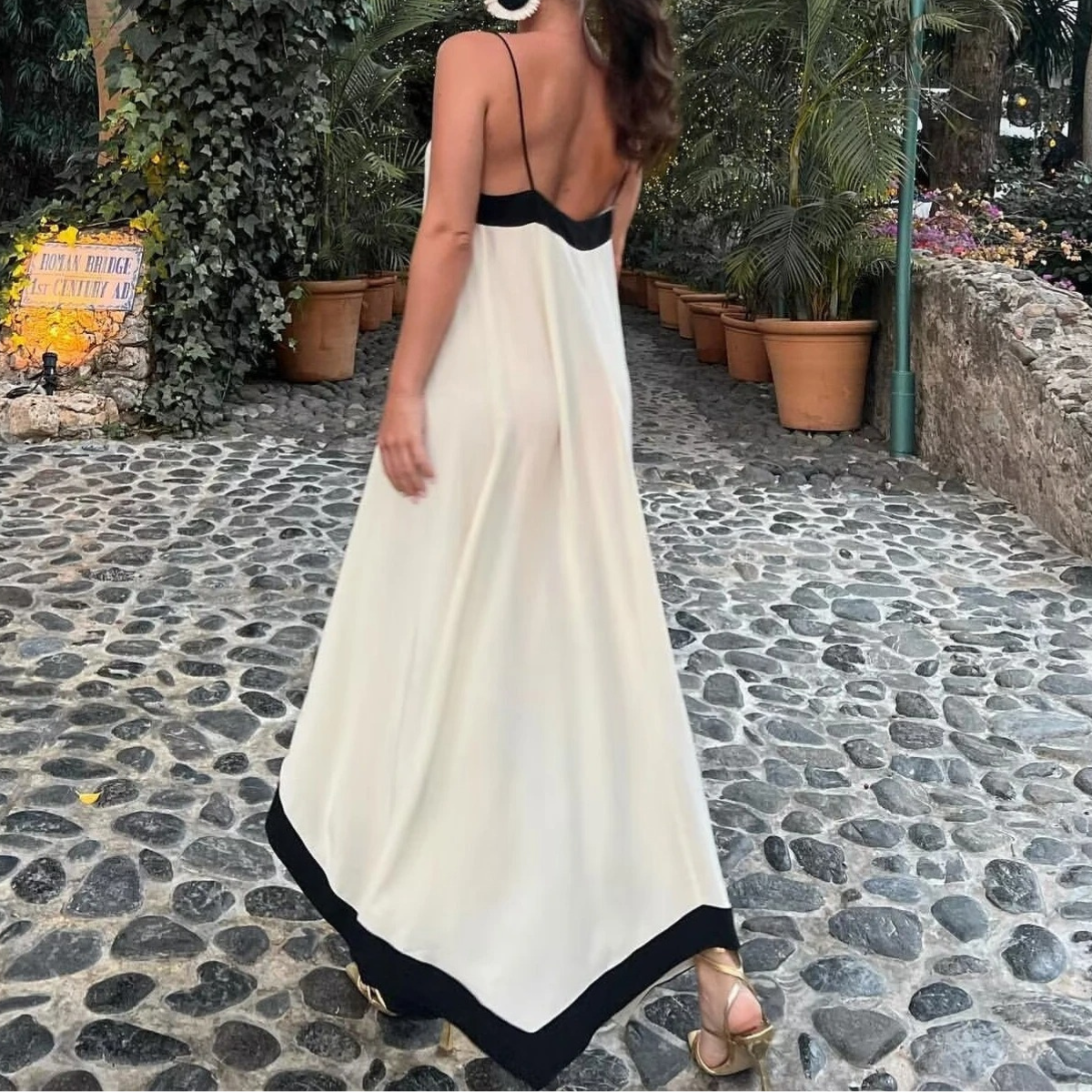 Mélanie | Elegantes, fließendes Kleid