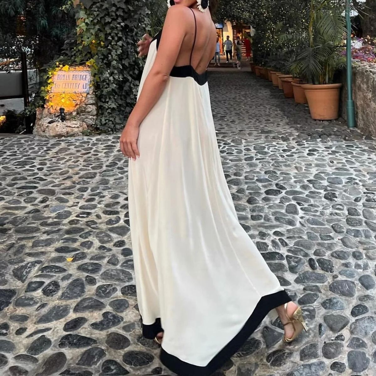 Mélanie | Elegantes, fließendes Kleid