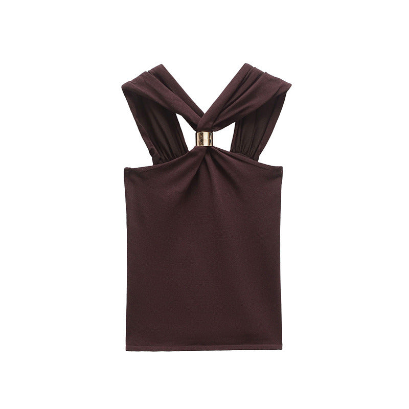 Lusaria - Chic Halter Top