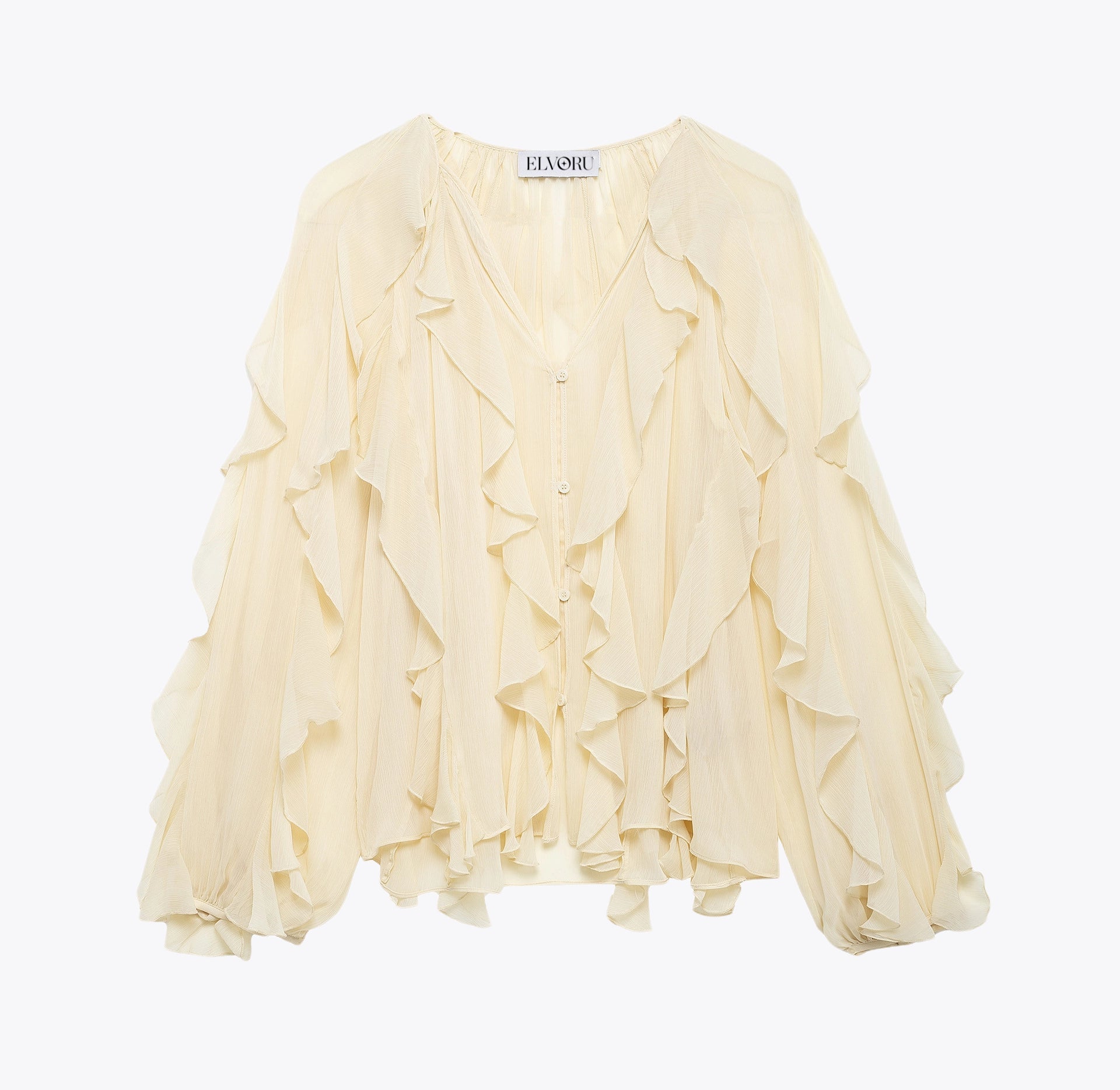 Pure Desire - Ruffle Blouse