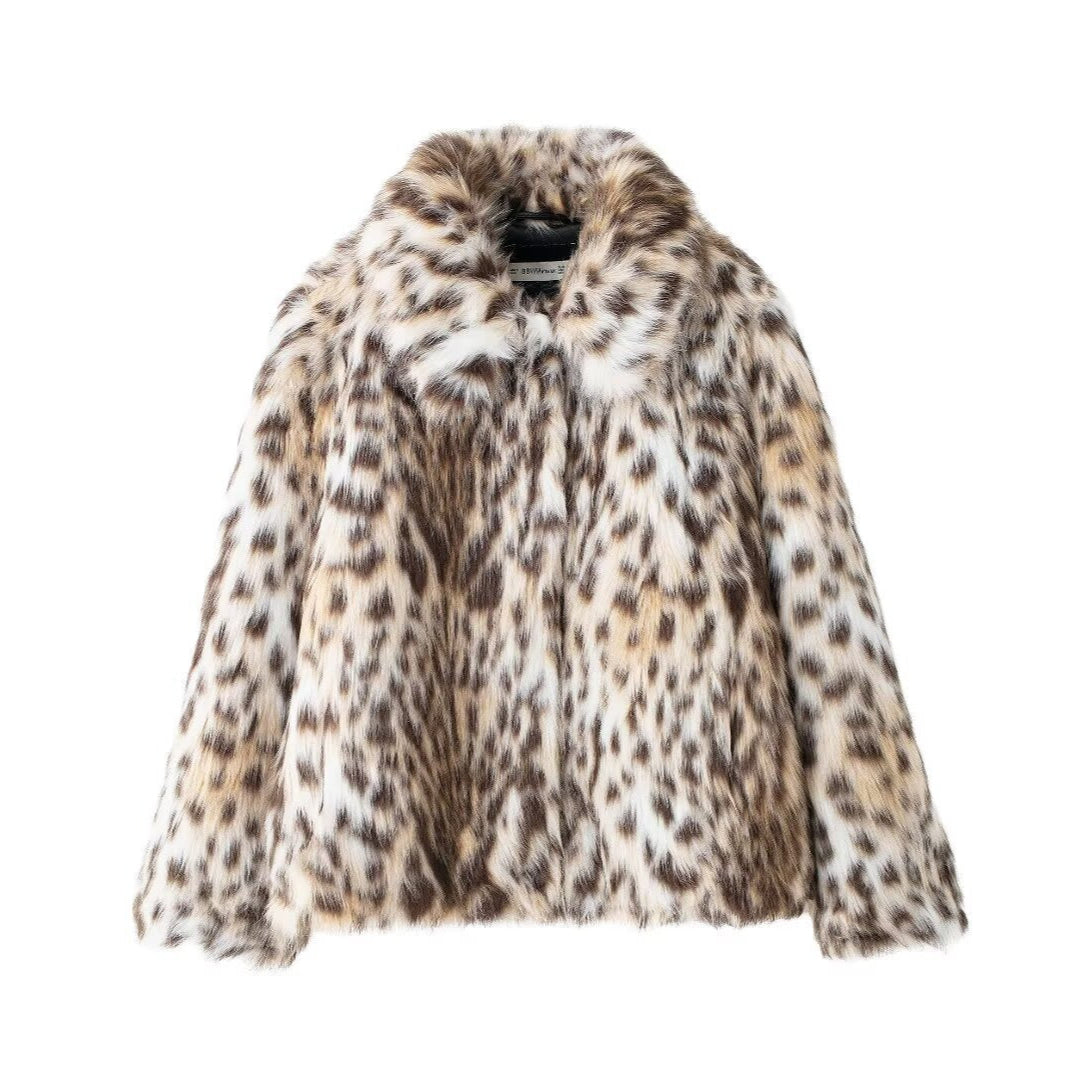 ELVORU - Leopard Classic Coat