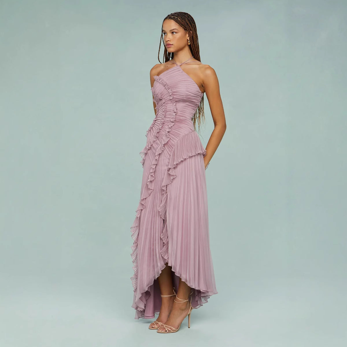 Elisia – Flüsterndes Lila Kleid