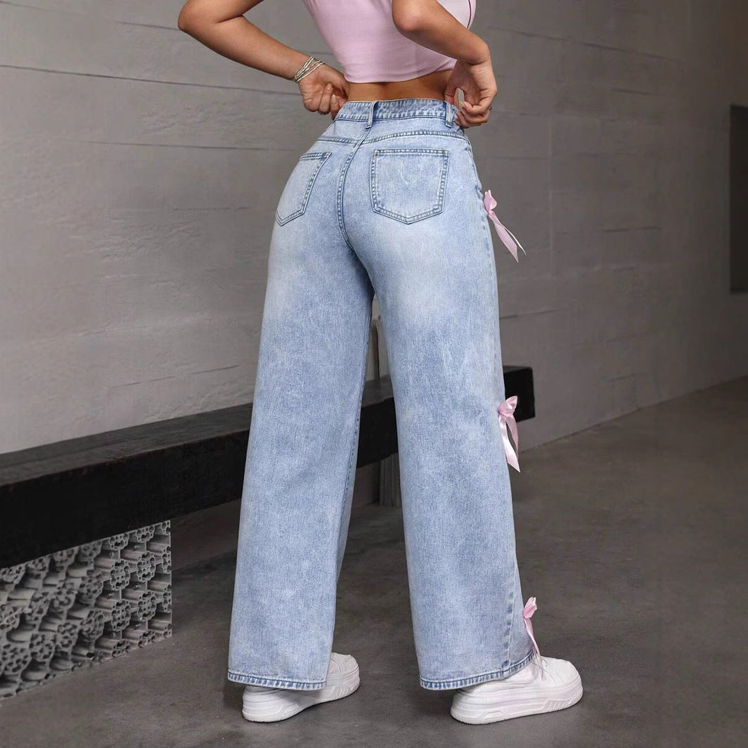 Street Muse - Bow Jeans