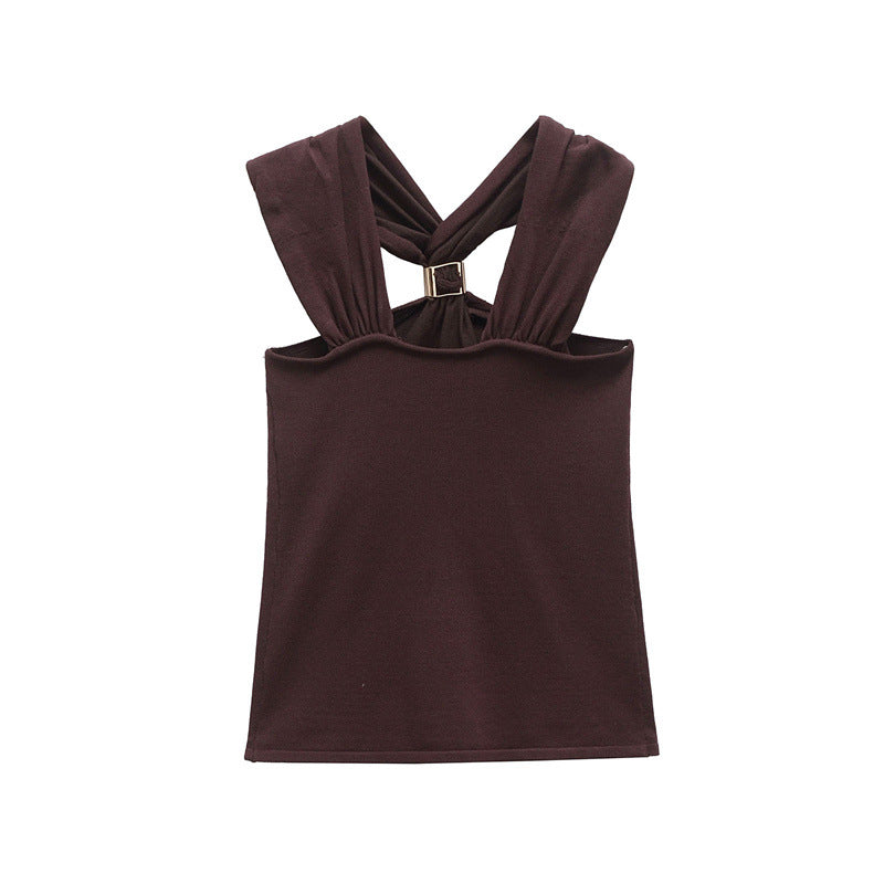 Lusaria - Chic Halter Top